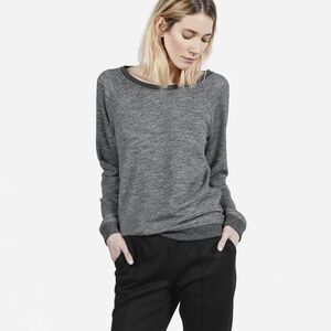 Everlane the Crew Sweatshirt grey marled size small
